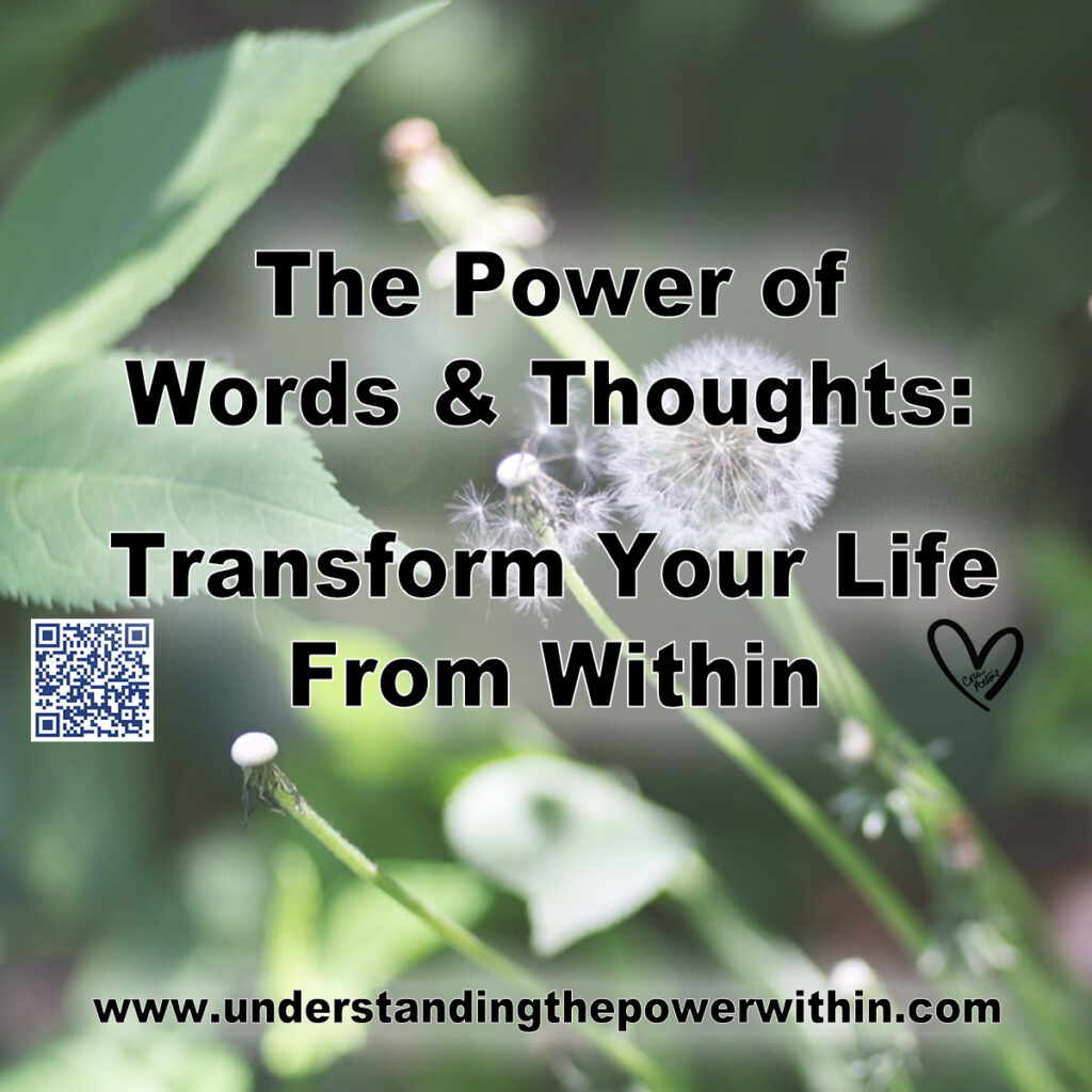 The Power of Words & Thoughts Web